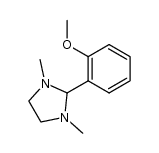 2-(2-methoxyphenyl)-1,3-dimethylimidazolidine结构式