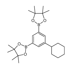 2,2'-(5-Cyclohexyl-1,3-phenylene)bis(4,4,5,5-tetramethyl-1,3,2-dioxaborolane) picture