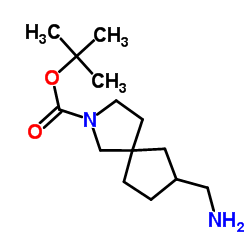 7-(氨基甲基)-2-氮杂螺[4.4]壬烷-2-羧酸叔丁酯图片