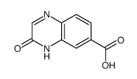 3,4-二氢-3-氧代喹噁啉-6-羧酸结构式