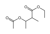 (±)-ethyl 3-acetoxy-2-methyl butyrate结构式