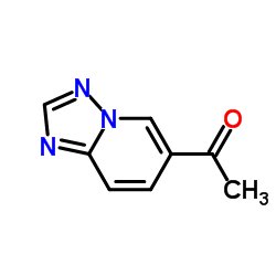 1-([1,2,4]Triazolo[1,5-a]pyridin-6-yl)ethanone Structure