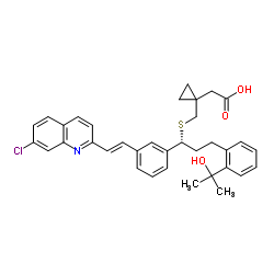 孟鲁司特结构式