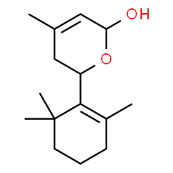 4-METHYL-6-(2,6,6-TRIMETHYLCYCLOHEX-1-ENYL)-5,6-DIHYDRO-2H-PYRAN-2-OL picture