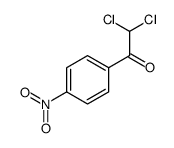 2,2-dichloro-1-(4-nitrophenyl)ethanone Structure