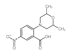 2-(2,6-二甲基吗啉)-5-硝基苯甲酸图片