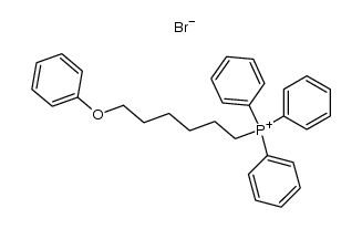 (6-phenoxyhexyl)triphenylphosphonium bromide结构式