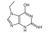 7-ethylguanine Structure