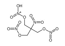 hydroxy-[2-nitro-3-nitrooxy-2-(nitrooxymethyl)propoxy]-oxoazanium Structure