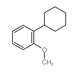 1-环己基-2-甲氧基苯结构式