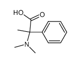 (+/-)-2-Dimethylamino-2-phenyl-propionsaeure Structure