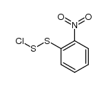 chloro-(2-nitro-phenyl)-disulfane Structure