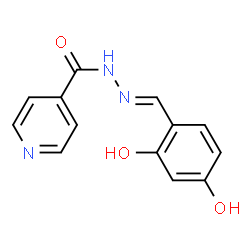 Isonicotinic acid (2,4-dihydroxy-benzylidene)-hydrazide picture