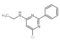 N-(6-Chloro-2-phenyl-4-pyrimidinyl)-N-ethylamine structure