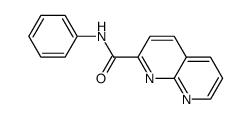 1,8-Naphthyridine-2-carboxamide,N-phenyl-(9CI) structure