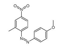 (4-methoxyphenyl)-(2-methyl-4-nitrophenyl)diazene Structure