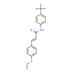 N-[4-(TERT-BUTYL)PHENYL]-3-(4-ETHOXYPHENYL)ACRYLAMIDE picture