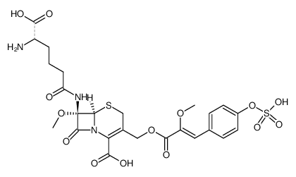 O-Sulfocephamycin B picture