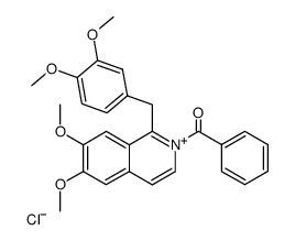 N-Benzoylpapaveriniumchlorid Structure