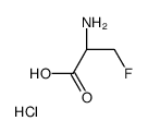 (2S)-2-amino-3-fluoropropanoic acid,hydrochloride Structure