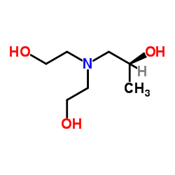 (2S)-1-[Bis(2-hydroxyethyl)amino]-2-propanol Structure