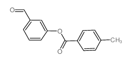 3-Formylphenyl 4-methylbenzoate Structure