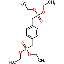 P-XYLYLENEDIPHOSPHONIC ACID TETRAETHYL ESTER Structure