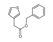 benzyl 2-thiophen-3-ylacetate Structure