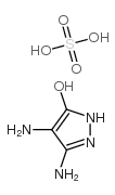 4,5-diamino-1,2-dihydropyrazol-3-one Structure