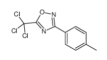 3-(4-methylphenyl)-5-(trichloromethyl)-1,2,4-oxadiazole picture