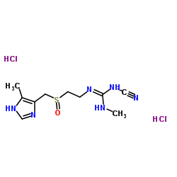 Cimetidine sulfoxide Structure