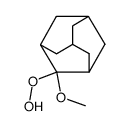 2-hydroperoxy-2-methoxyadamantane结构式