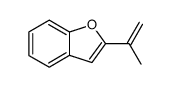 Benzofuran,2-(1-methylethenyl)- Structure