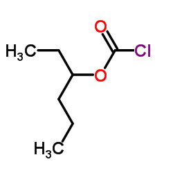 3-hexyl Chloroformate Structure