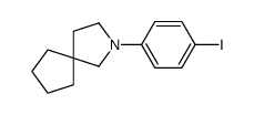 2-(4-iodophenyl)-2-azaspiro[4.4]nonane Structure