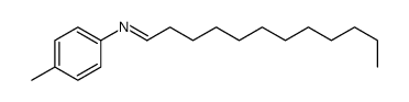 N-(4-methylphenyl)dodecan-1-imine Structure