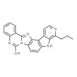 6H-Pyrido[4,3:4,5]pyrrolo[3,2:4,5]benzimidazo[1,2-c]quinazolin-6-one,5,10-dihydro-11-propyl-结构式