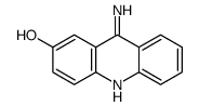 9-amino-2-hydroxyacridine结构式