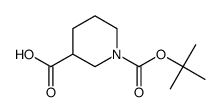 1-BOC-哌啶-3-羧酸结构式