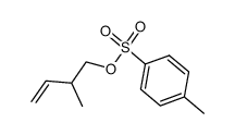 4-Methylbenzenesulfonic acid 2-methyl-3-butenyl ester Structure