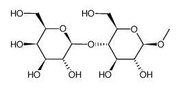 BETA-D-GAL-[1->4]-BETA-D-GLC-1->OME structure