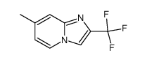 IMIDAZO[1,2-A]PYRIDINE, 7-METHYL-2-(TRIFLUOROMETHYL)- Structure