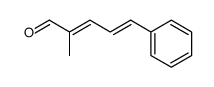 (2E,4E)-2-methyl-5-phenyl-penta-2,4-dienal Structure