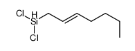 dichloro(hept-2-enyl)silane Structure