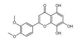 2-(3,4-dimethoxyphenyl)-5,7,8-trihydroxychromen-4-one Structure