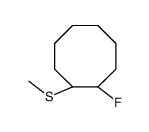 (1R,2R)-1-fluoro-2-methylsulfanylcyclooctane Structure