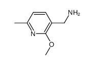 3-aminomethyl-2-methoxy-6-methyl-pyridine Structure