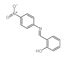 6-[[(4-nitrophenyl)amino]methylidene]cyclohexa-2,4-dien-1-one结构式