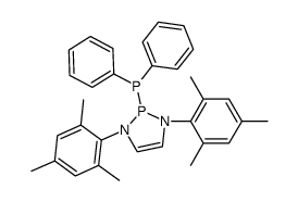 C2H2N2(2,4,6-trimethylbenzene)PPPh2 Structure