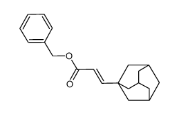 benzyl (E)-3-(1-adamantyl)-2-propenoate Structure